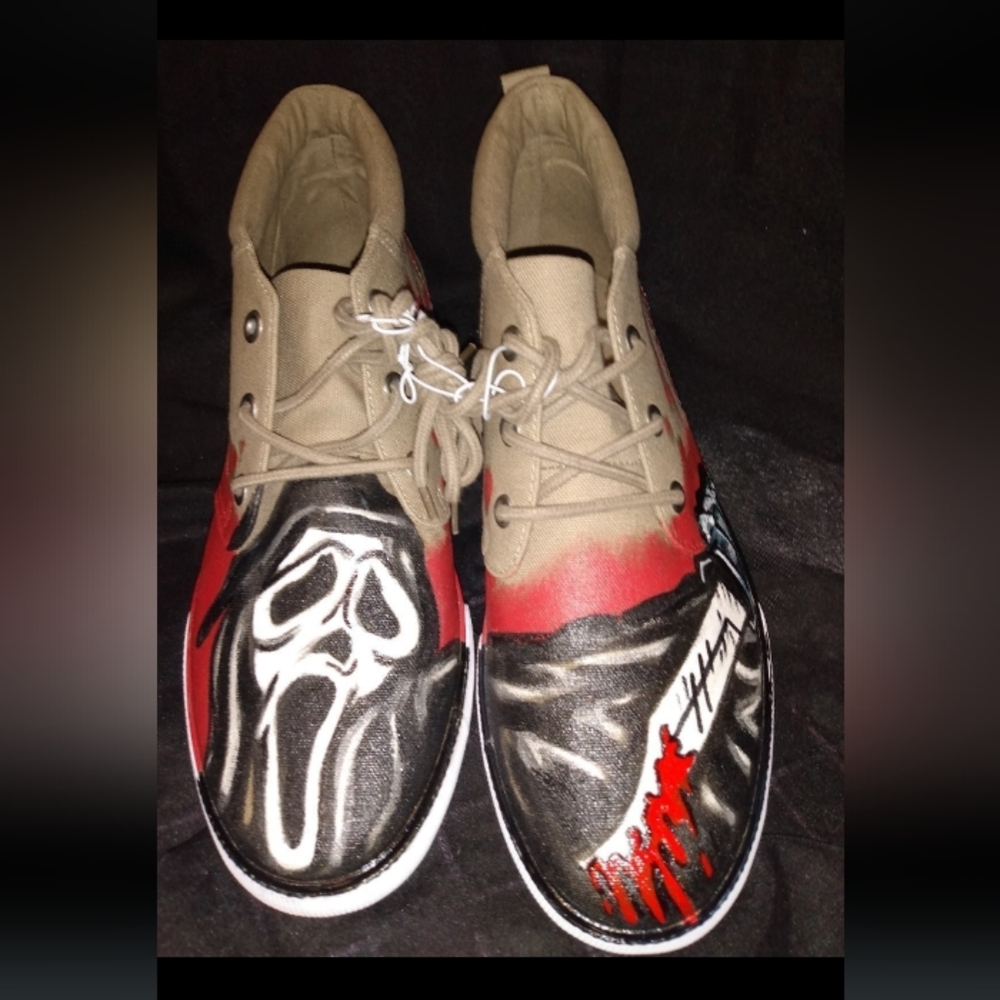 Ghostface Scream shoes